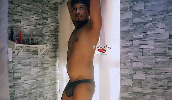 Black Men'_s Thong Haul With Dick