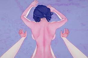 POV Miku Nakano Folla contra la cama