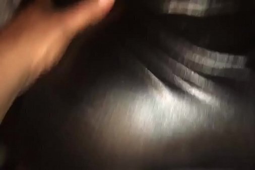 picked leather bodysuit,