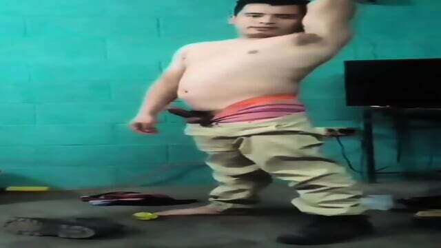 jesus boxer tocandome pene grueso