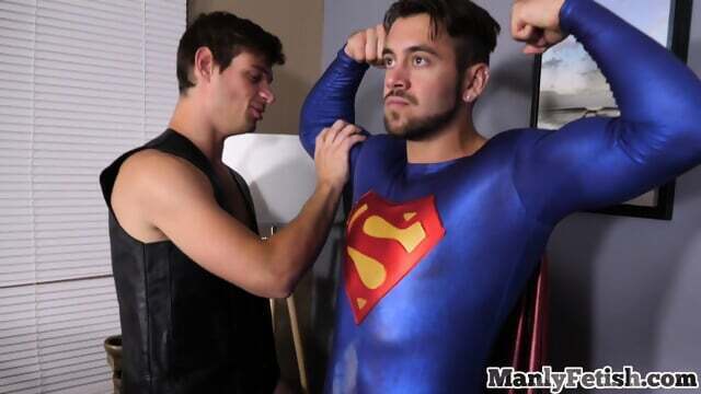 Cockcage stud fucked cosplay mesmerized