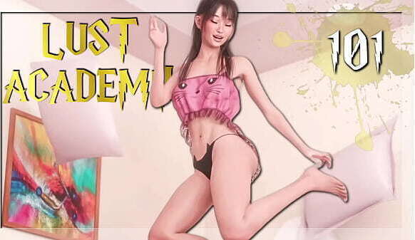 LUST ACADEMY #101 &bull_ Wearing lingerie having