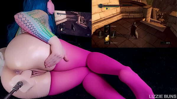 Dark Souls Fuck Machine Challenge Iron Golem (cumming squirting end)