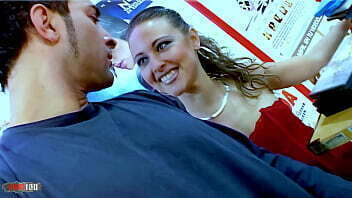 Petite French Moana Mendez'_s Intense Adventure Video Club with Jorge Fernandez