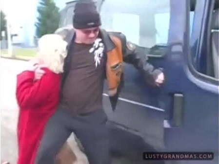 Granny Dora gets taken fucked