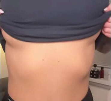 They look bigger when take shirt