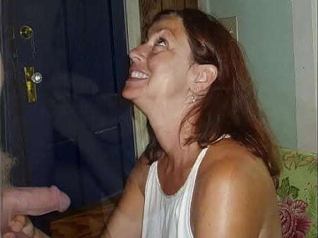 Sexy Owner, Candi Annie, Paid Guest Blowjob