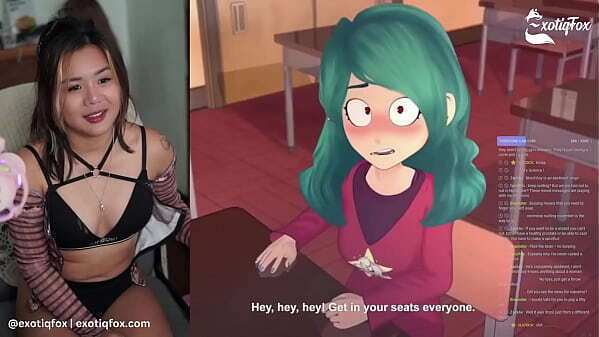 MERU SUCCUBUS LIVE REACTION WITH FANS LIVESTREAM HIGHLIGHTS ExotiqFox Solo Gooner Girl Masturbation