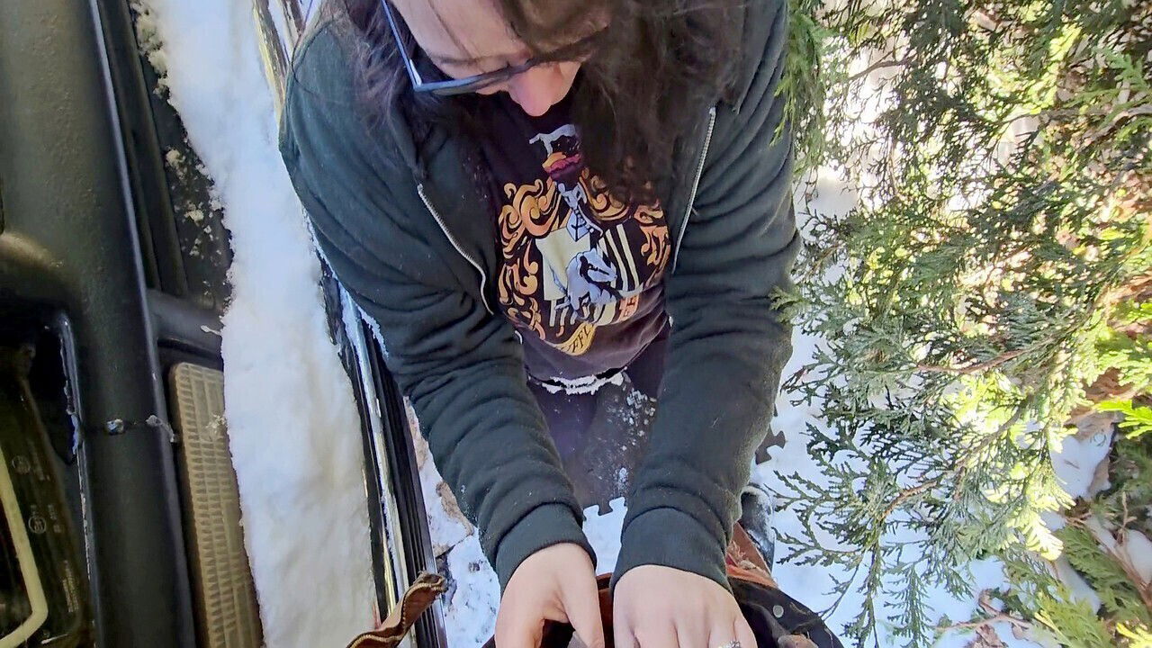 18-year-old stepsister gives deepthroat stepbrother