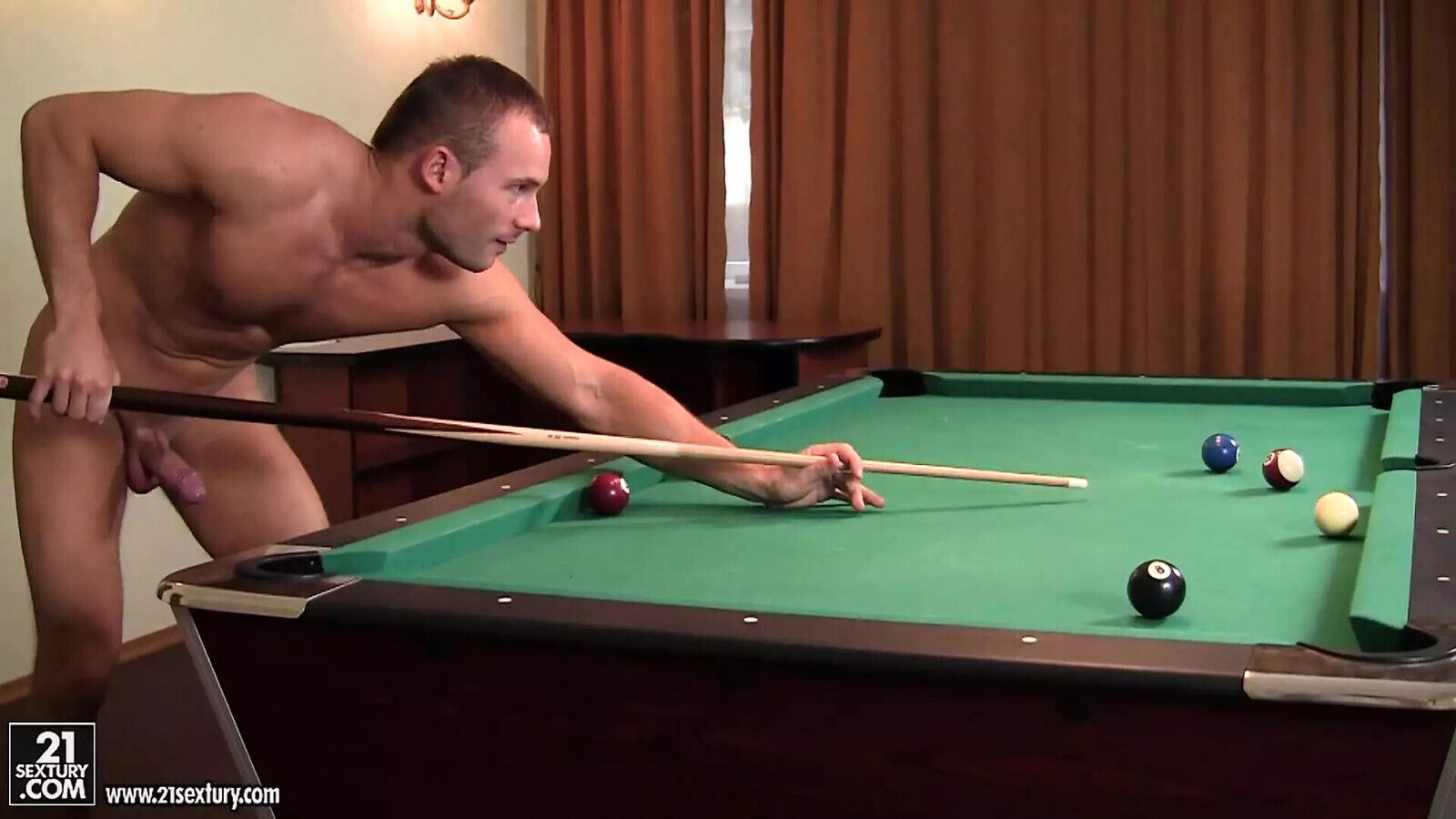 Brunette slut loves getting fucked in her both holes