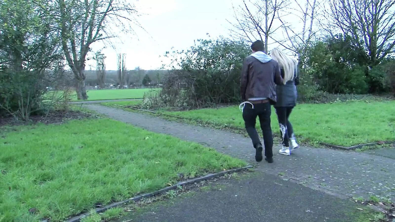 Brittany Bardot rammed from bellow dick Luke