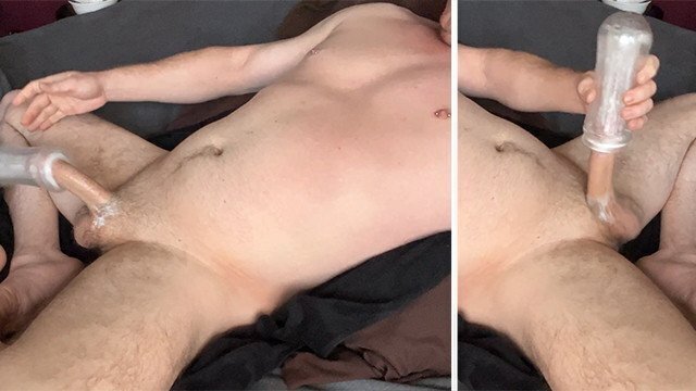 Stroking fucking clear until creampie deep! Uncensored OnlyFans ScottyNaughty420