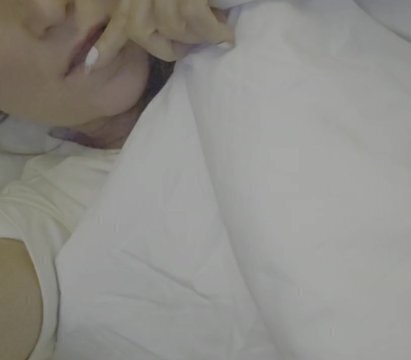 Morning wake cute pijama with horny pussy