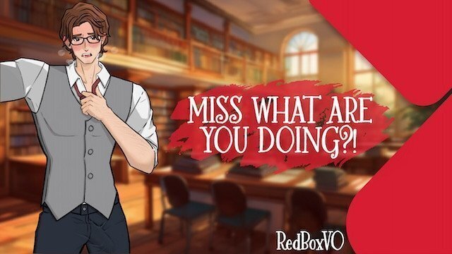 Keep Things Quiet With Librarian (Public Sex/Risky Fuck)