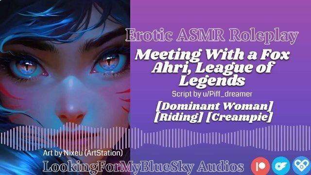 ASMR Roleplay Meeting With (Ahri from League Legends Seduces You)