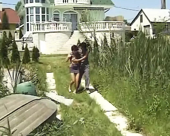 Mature German bitch fucked private lake