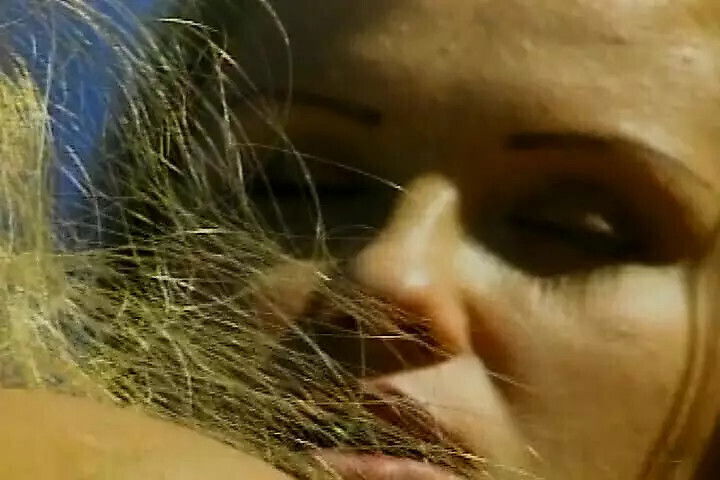 Attractive blonde dolls having lesbian pool