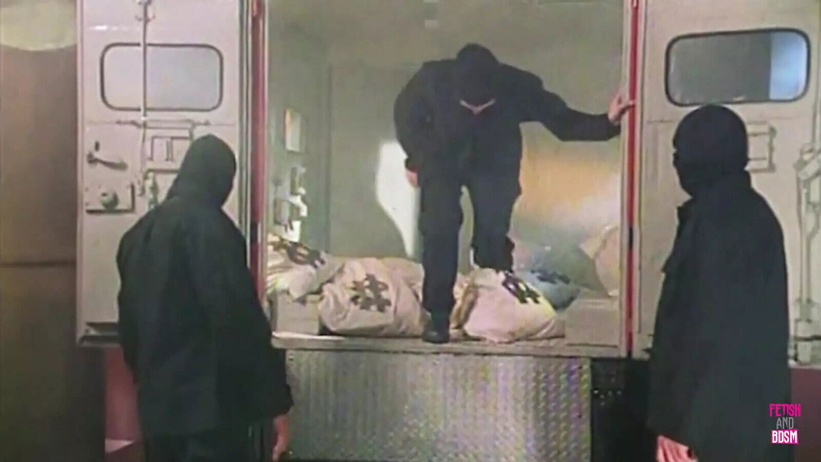 After Robbing Bank Packed Guys Anally Bang Redheaded Naughty Angel