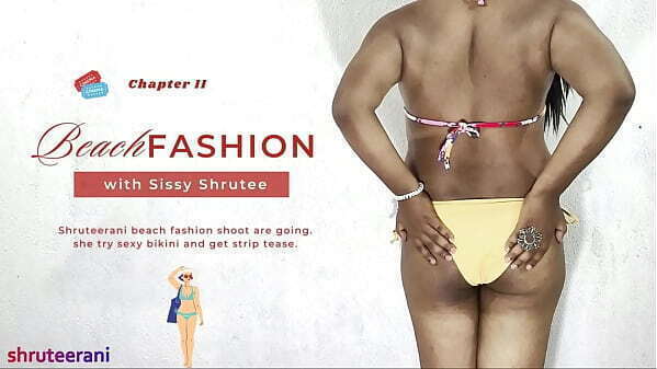 BEACH FASHION PART SOLO INDIAN TRANS CROSSDRESSING BIKINI