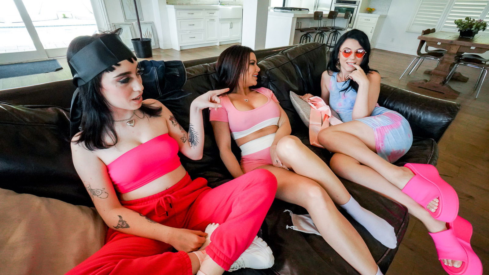 Savanah Storm, Ruby Moon Starr make love