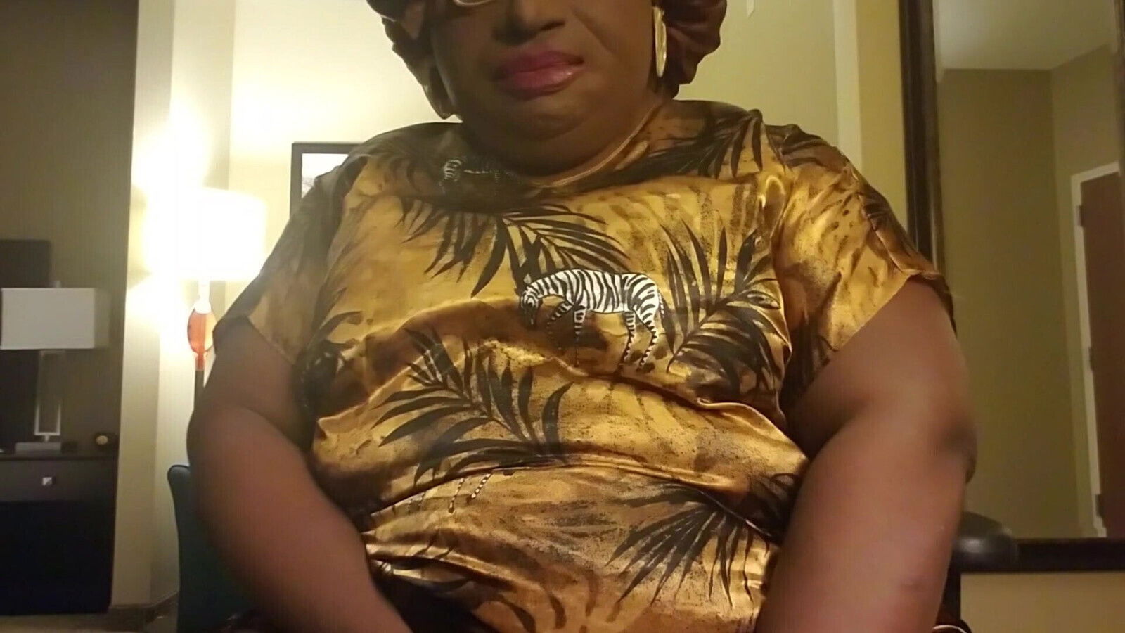 Female mask masterbating and cums