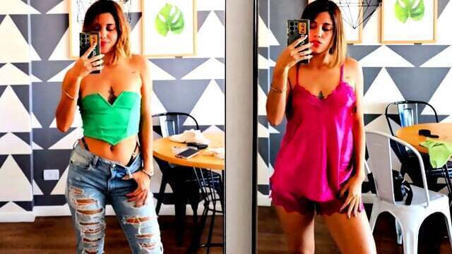 Cute Teen Slut Stepsister AirBnb Sofa Sextape part1 Sara Latina