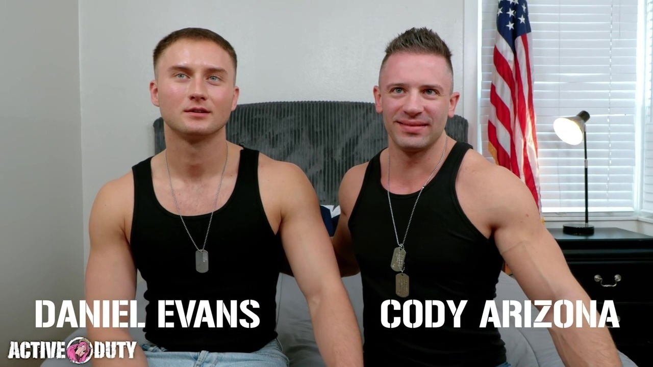 Twink Soldier Smashes Muscle Newbie With Daniel Evans Cody Arizona