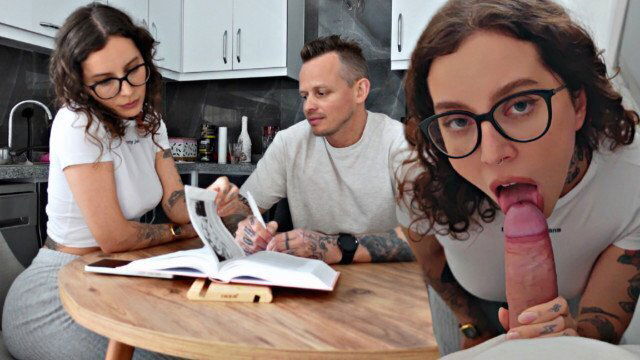 English tutor doesn't mind being fucked!