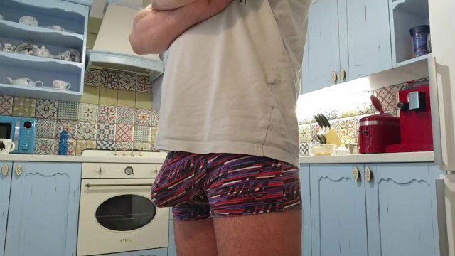 Making myself breakfast part