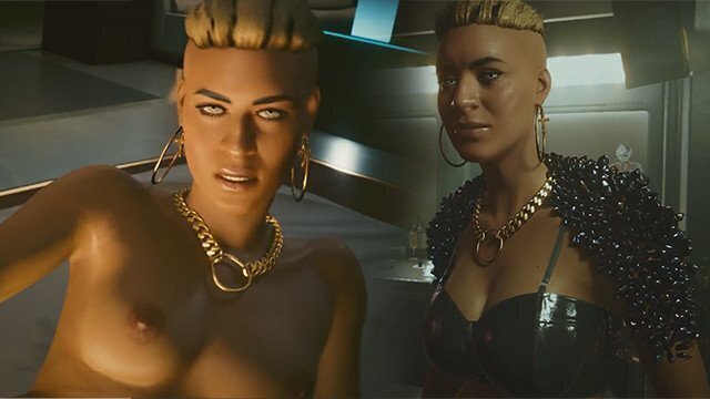 Cyberpunk 2077 Scenes Angie (Pakeha) Full Collection Cyberpunk nude Porn game Play