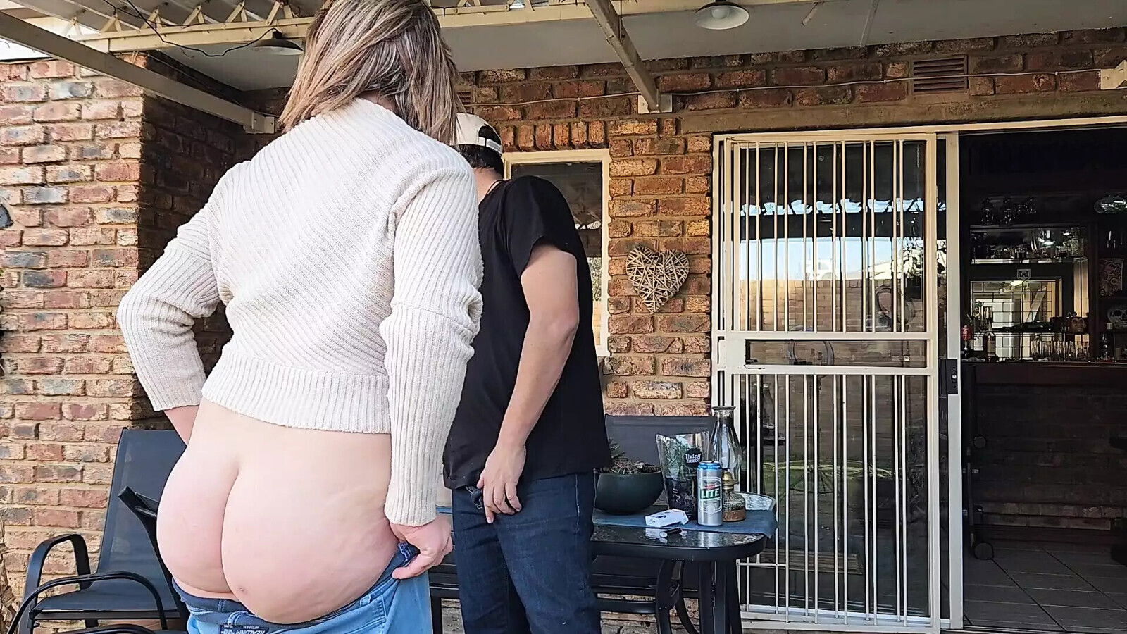 Fucking Friends Wife Outside