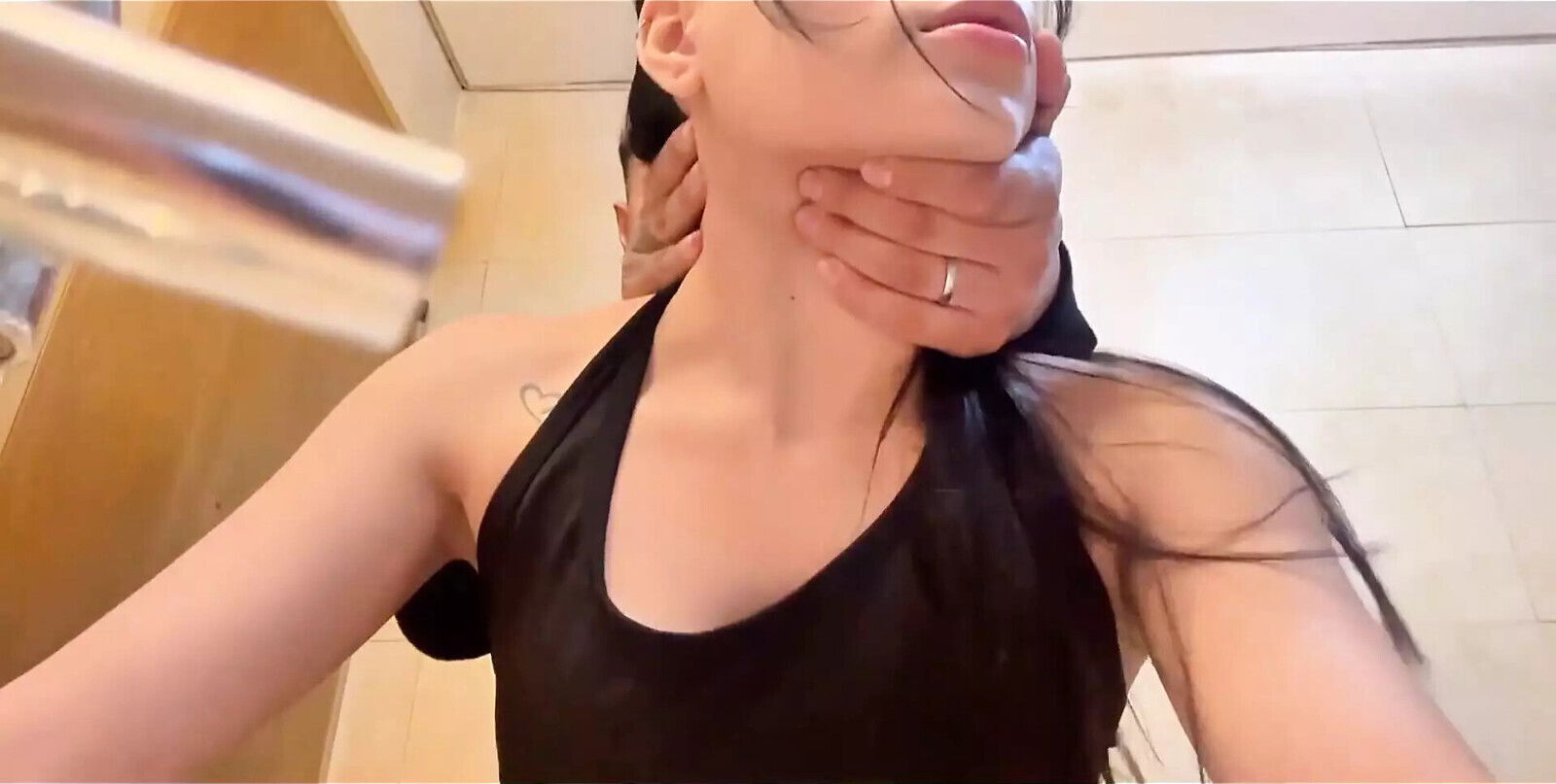 Aerobics Teacher Finds Bathroom Fucks Before Boyfriend Arrives