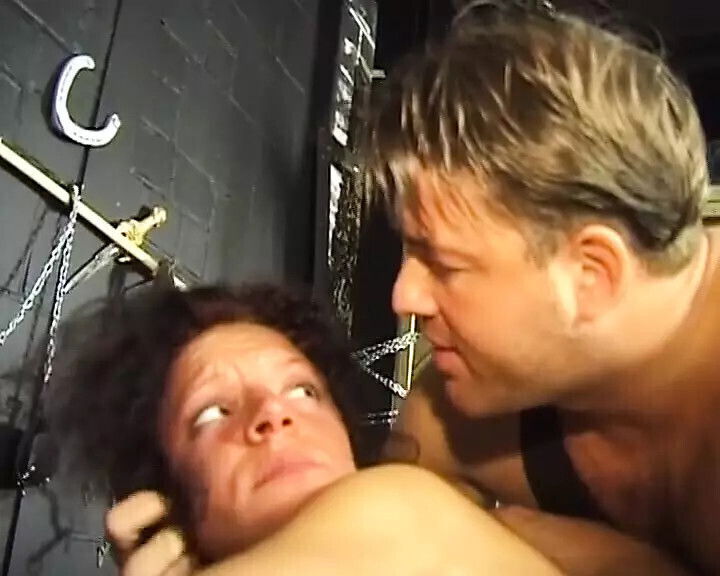skinny German fucked BDSM action