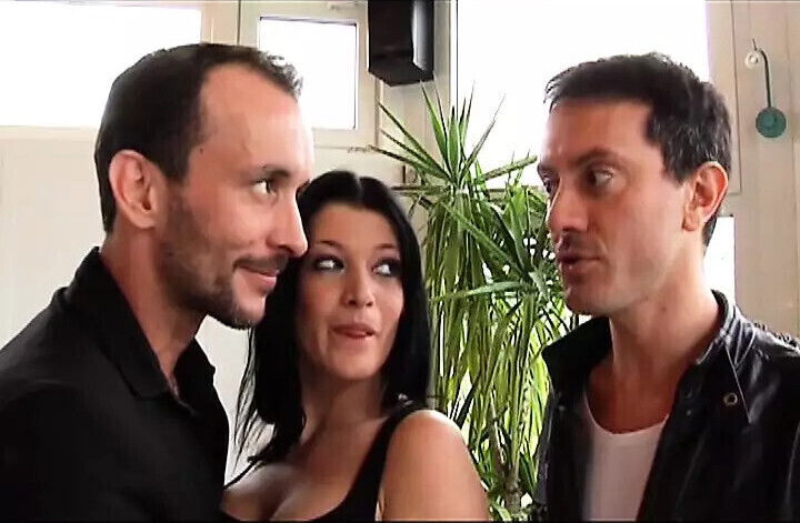 boobed French shemale enjoys hardcore fuck