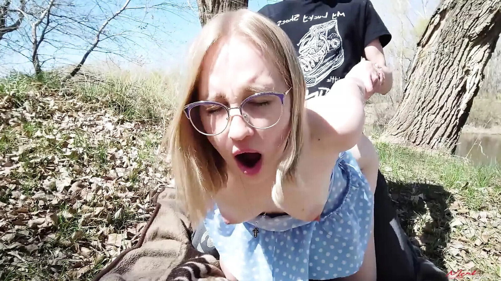 Mary's picnic ends with hard fuck