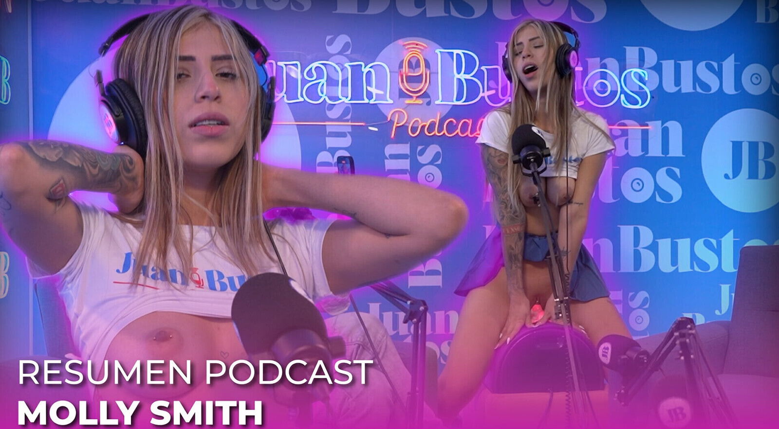 Better than toys! MollySmith squirts over Sybian machine Juan Bustos Podcast