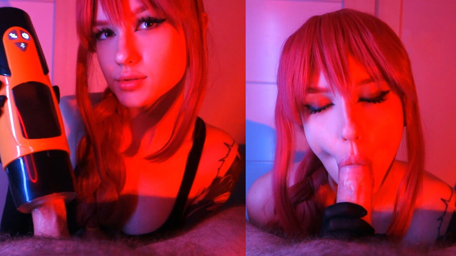 Makima's test: fast will cum? Chainsaw