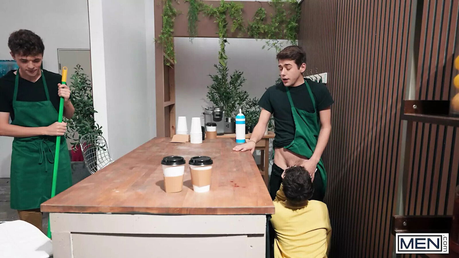 Barista Joey Mills Gives Customer Ledger Extra Serving Creamy