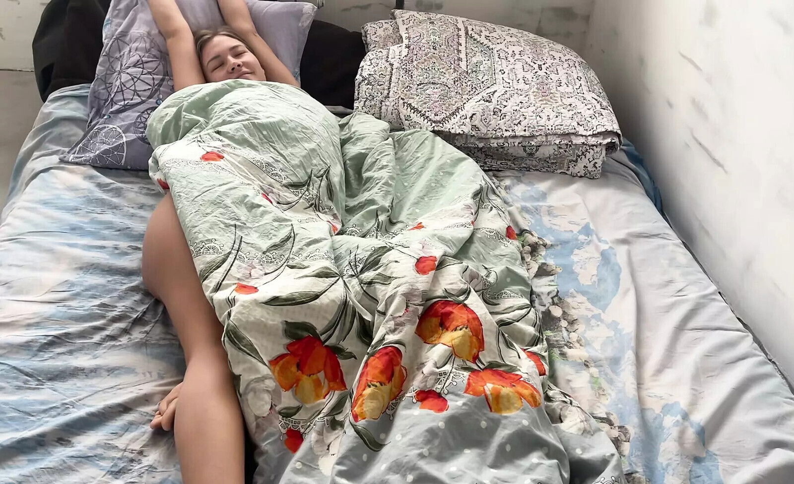 dreamed about with stepbrother, brought myself orgasm!