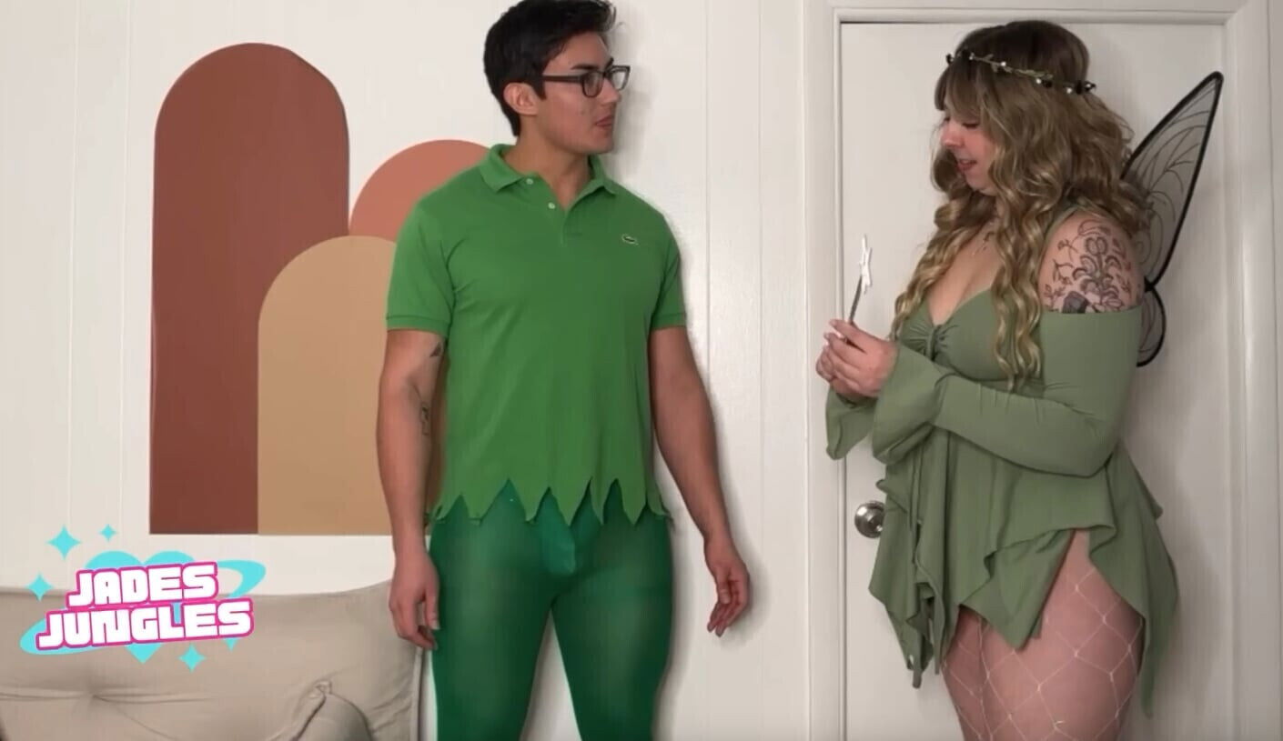 Twinkerbell Pegging Lost Femboi with Feminization Chastity