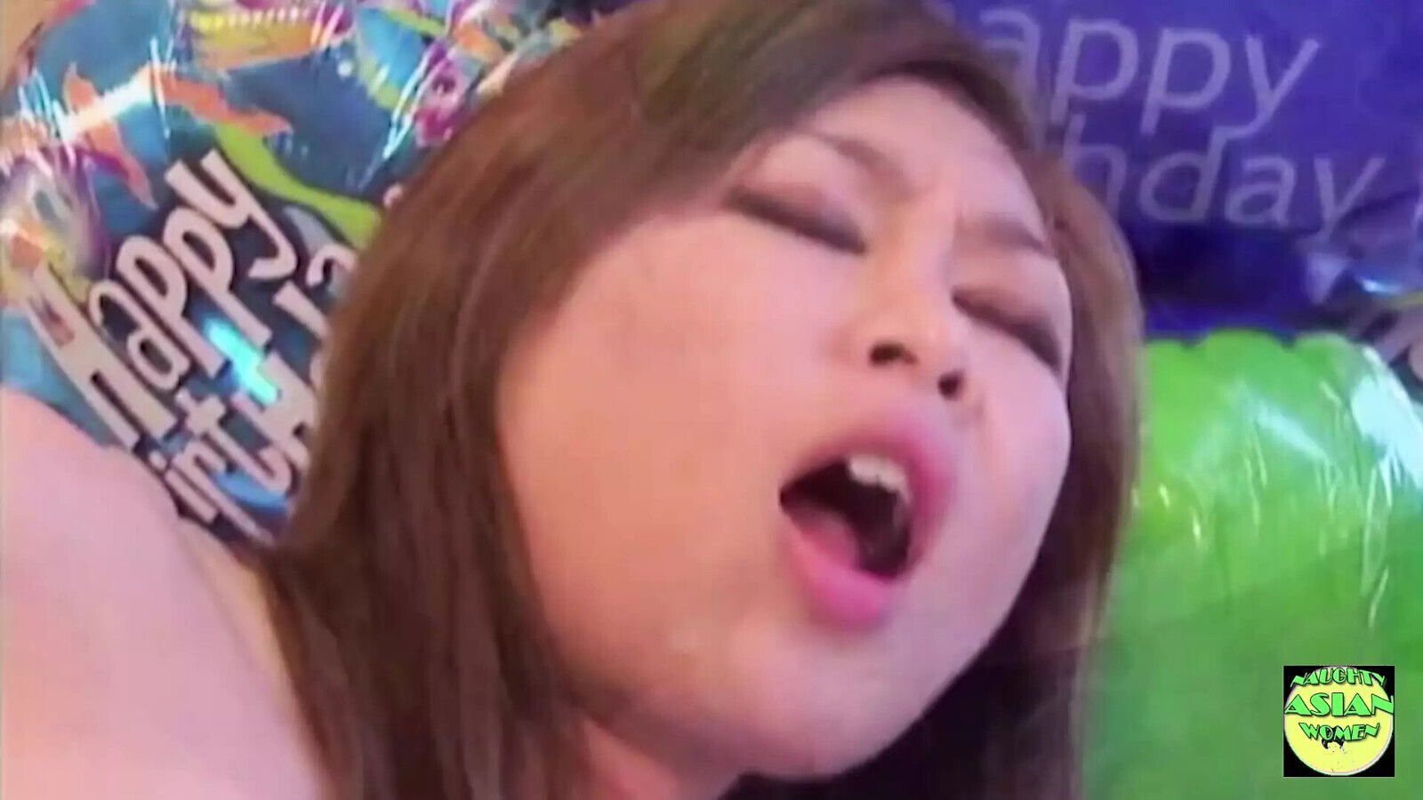 Drills Tight Pussy Asian Woman Intense Orgasm