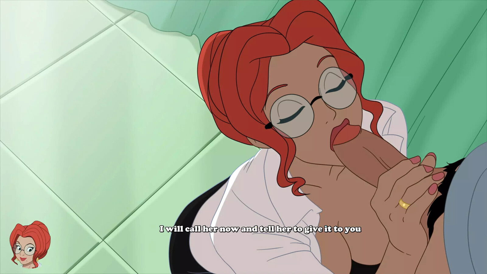 Milftoon Drama Busty Blonde Nurse Redhead Doctor treat their patients nicely