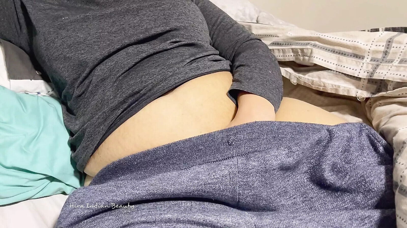 Horny Indian step Playing with Tight Pussy Hairy Bush Close