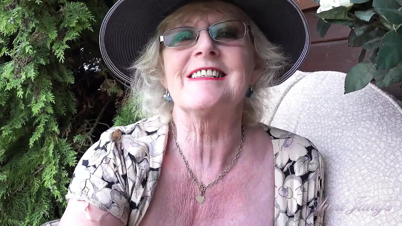 Auntjudys Hairy Mature GILF Mrs. Claire Sucks Your Garden (pov)