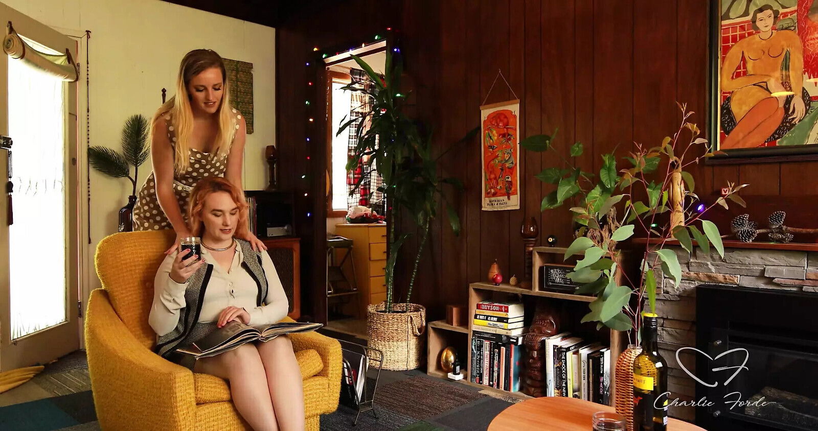 Cums Wonderful Charlie Forde Lesbian Shoots!