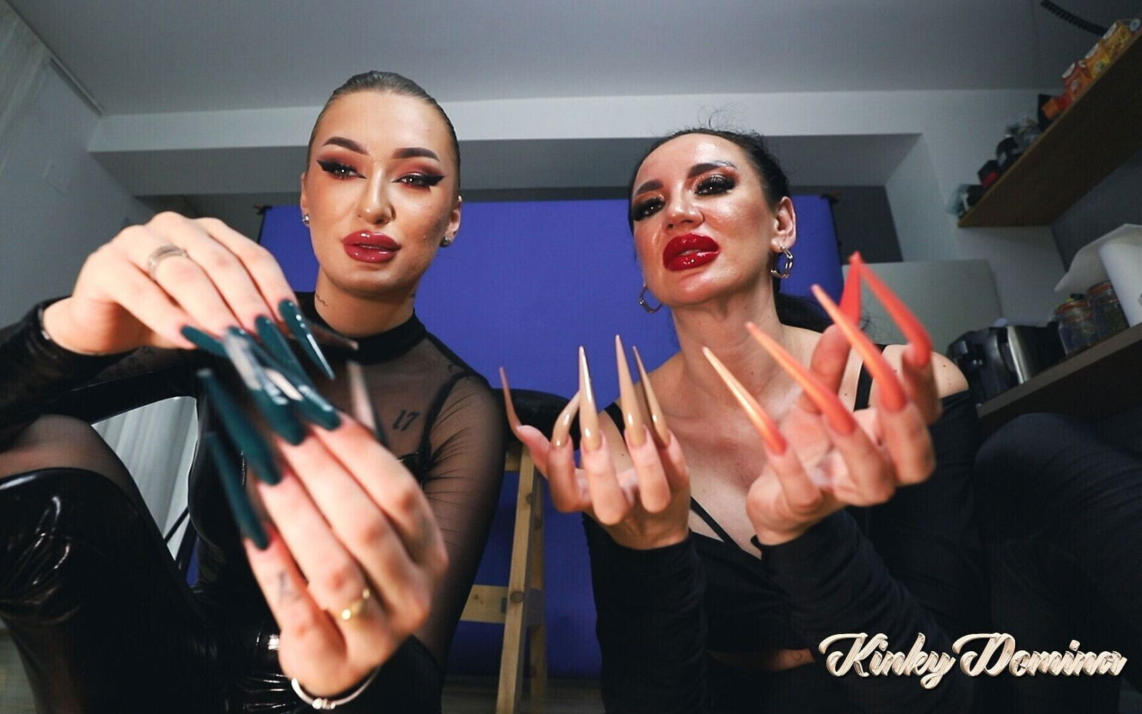 Comparing Hands Nails with Rebecca Madden Asmr