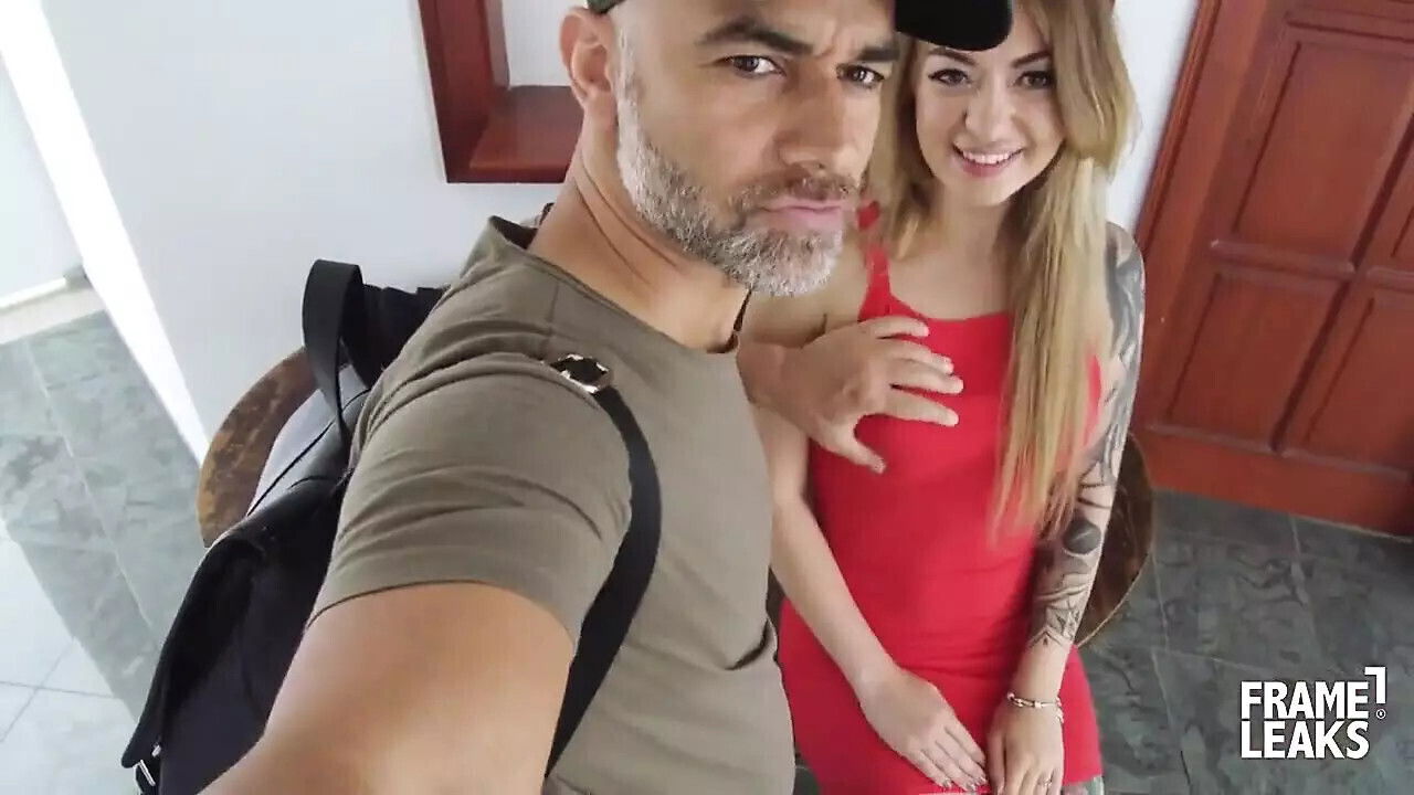 Misha Maver fucked from behind woods Christian Clay