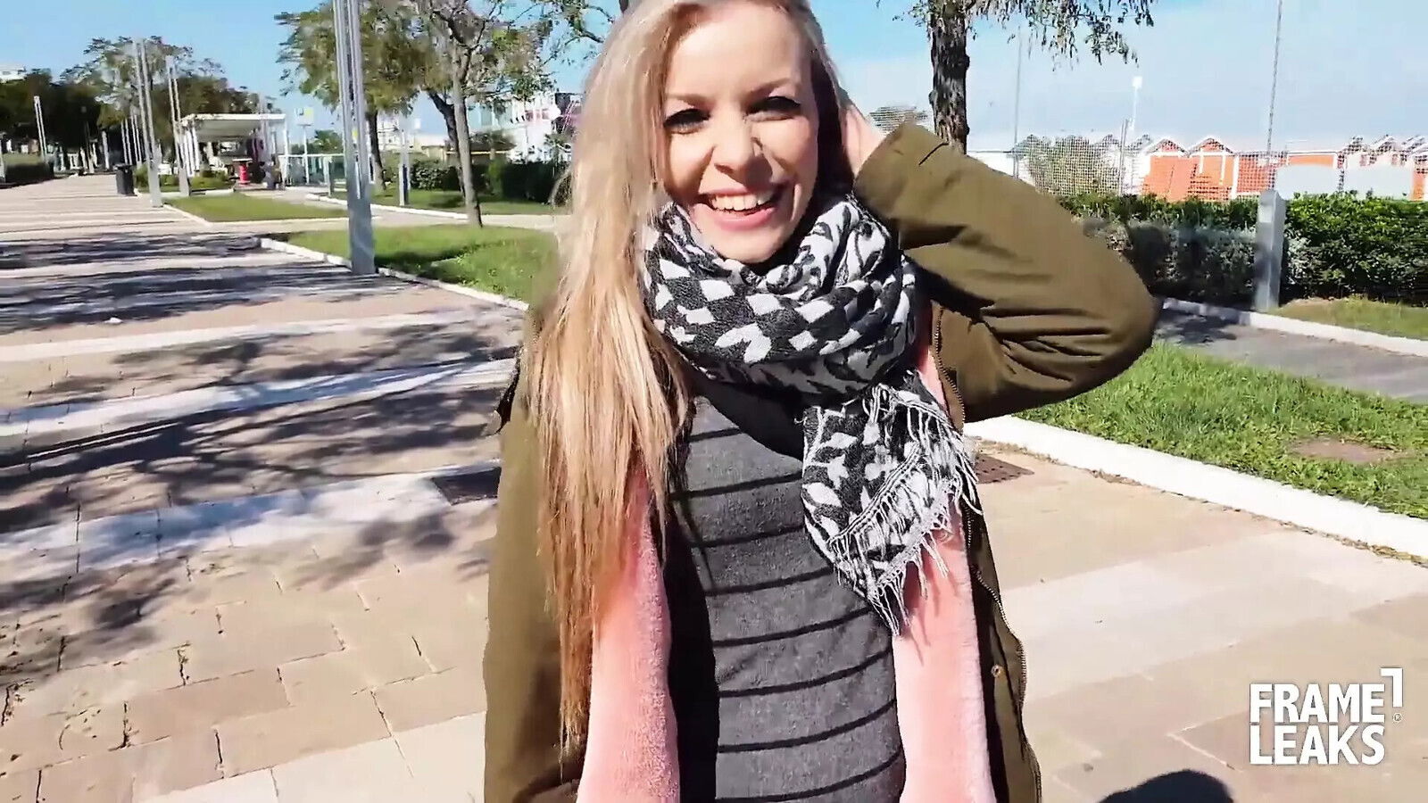 Luca Ferrero's beach with Tina Princess