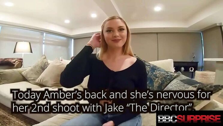 18-Year-Old Amber Moore Takes First Black Hardcore Interracial