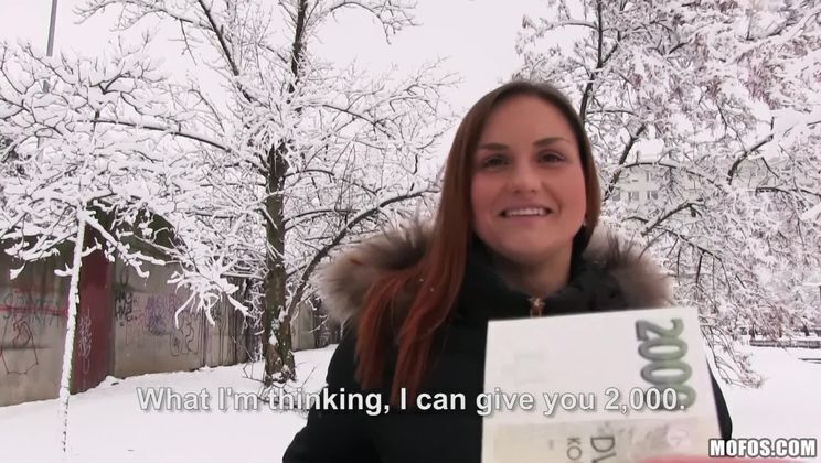 Chick with Huge Boobs